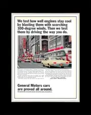 1965 Oldsmobile 4 4 2 General Motors Cars Are Proved All Around - Matted 11x14