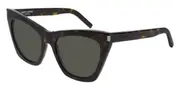Saint Laurent SL 214 KATE 006 Men's Sunglasses Tortoiseshell Size 55