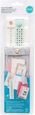 We R Memory Keepers Journal Book Binding Punch Guide-6 Pieces