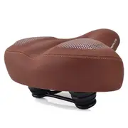 Bicycle Seat Cushion Widening Thickening Soft Comfortable Bike Saddle for Mountain Road Bike Elect Brown