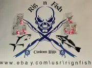 6 Surf / Pier Fishing Rigs: Pompano, Whitings, Croakers, Snappers, Spots, Etc