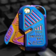 1PC EDC Novel Metal Swing Fidget Slider Fidget Toys Stress Relief Haptic Slider
