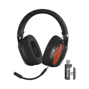 ATTACK SHARK L60 Ultra-light Gaming Headphone, 2.4G/BT/Wired Tri-mode