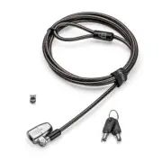Kensington Black ClickSafe 2.0 Keyed Lock Security Cable For Laptop Nano Slot