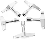 HONITANO 5pcs Drum Key Tuner For Acoustic Drums: Universal Electronic Drum Key Metal Tuning Tool - For Music Instruments Accessories