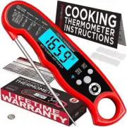 Instant Read Meat Thermometer Temperature Cooking Waterproof Digital Food Probe