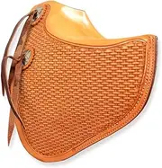 Western Saddle Tapaderos Stirrups Leather Handmade Sold in Pair Set ME-WTS-052
