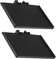 NULYLU 2pcs Movable Sound Tray Clamp Microphone Stand Holder Durable and Stable Sound Card Tray for Live Streaming Easy to Use Accessory for Mobile Broadcasting