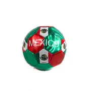 Green White & Red Mexico ALL WEATHER Small Soccer Ball for kids Official Size 2