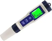 GANAZONO Portable Digital Saltwater Tester Tester with Backlight for Aquariums Fish Tanks and Saltwater Pools High Precision Digital Water Tester