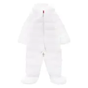 [Moncler] Moncler Quilted Hooded Snowsuit 9/12 IT WHITE