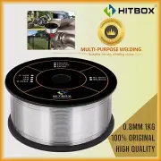 HITBOX Flux Cored 1kg 0.8mm Gasless Mig Welding Wires Flux Cored Welder Wire AU