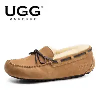 在飛比找Yahoo!奇摩拍賣優惠-車車代購 AUSHEEP UGG豆豆靴女 2022新品羊毛靴