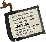 [Generic] Battery Replacement for Samsung Part NO: EB-BR760, EB-BR760ABE, Gear S3 Classic, Gear S3 Classic LTE, Gear S3 Frontier, Gear S3 Frontier LTE + Tools Kit
