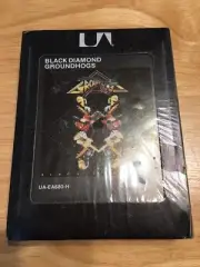 Vintage GROUNDHOGS “Black Diamond” 8 Track Tape Cartridge SEALED UA EA680-H NOS
