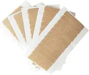 Dpaaoyer Khaki Double Sided Wig Tape Hair Tape for Toupee Adhesive Tape for Lace Front Ultra-Hold Wig Glue Mini Tabs Tape