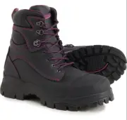 Blundstone 897 Steel Toe Safety Work Boots Black Leather US 7 Women