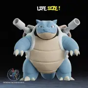 Blastoise Life Size 3D Printed PLA Magnets Included
