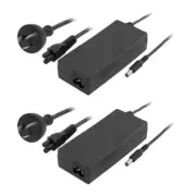2PK Doss 6.5A 12V DC 2.1mm AU/NZ Switchmode Power Supply Adaptor for PC Laptop