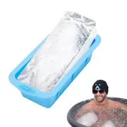 Ice Bath Ice Block Mold Extra Large Silicone Ice Box Large Ice Grid Mould