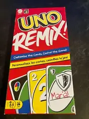 UNO Remix Card Game by Mattell, NEW