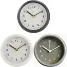 Stylish Bathroom Wall Clock Waterproof Suction Cup Mute Silent Mechanism