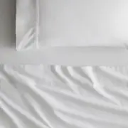 Sheridan Outlet Flannelette Sheet Set in White Size: King Cotton