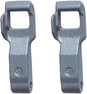 2 Pack MFG63099101 Washer Door Lock Strik,Door Switch Hook Lock Replacement Parts,Suitable for L-G/Ken-More Front Load Washing Machine,Washer Buckle Replacement Kit (2)