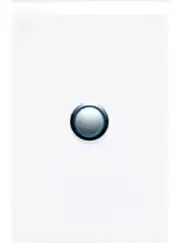 Clipsal SATURN PUSH BUTTON SWITCH 1-Gang 20A 250V LED Indicator, Pure White