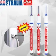 Long Head Marker Woodworking Glass Multi-purpose Deep Hole Marker Pen Decor CF
