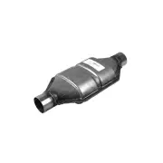 Redback Petrol Oval Ceramic Catalytic Converter - Euro 5 In/Out 2-1/4" CPSI 400