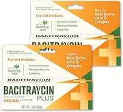 First Aid Antibiotic, Original, with Moisturizing Aloe, 1 Ounce, 2 Count