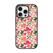 iPhone 16 Pro Impact Case MagSafe Compatible Cowgirl Collage by Blythe