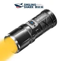 在飛比找蝦皮商城優惠-微笑鯊正品 SD7100 强光手電筒led M77 8400