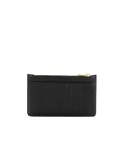 A.P.C. Willow Embossed Card Holder One size Black
