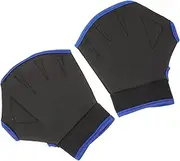 1 Pair Unisex Swim Paddles Wear Resistant Diving Gloves for Adults Practical Training Mitts for Swimming and Snorkeling Comfortable Neoprene Material for Swim Classes and