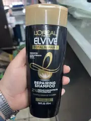 L'Oreal Paris Elvive Total Repair 5 Repairing Shampoo, 12.6 fl oz
