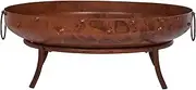 Glow Mini Kali Steel Fire Pit, Rust