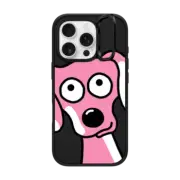 iPhone 16 Pro Impact Ring Stand Case MagSafe Compatible Dog Selfie