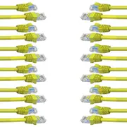 12x Cruxtec 2m CAT6/RJ45 Network Lead Cable LAN Ethernet Internet Router Cord YL