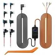 Dash Cam Acc Multi-Size Hardwire Kit with Voltage Indicator for Dash Camera, ...