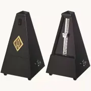 Wittner Wood Key Wound Metronome High Gloss Black Finish 806