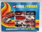 Vintage Rare Blue Box Corgi Juniors Emergency 999 Gift Set 3021 NIB Mint Vehicle