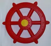 Giant Pirate Ship Clickety Clack Wheel 48cm Playground Cubbyhouse Play Equipment