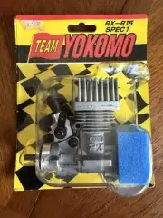 Vintage Yokomo RX-R15 SPEC1 Nitro Engine for YR4GP Kyosho GP10 HPI RS4 RC10GT OS