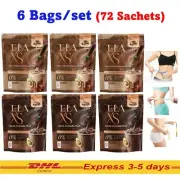 ELA S Coffee x3 +Cocoa x3 Avocado Instant Powder Mix Drink No Sugar No Trans SET
