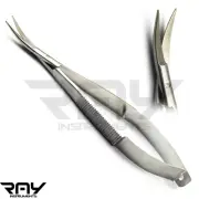 Noyes Spring Ophthalmic 11.5cm Suturing Shear Microsurgical Surgical Scissors