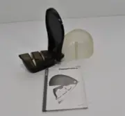 Tupperware Tabletop Sharp Star Black Knife Sharpener #45071 in Box with Pamphlet