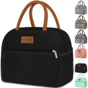 Lunch Box Lunch Bag for Women Adults Men, Reusable Cute Lunch Pail bag - Leak...