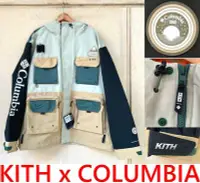 在飛比找Yahoo!奇摩拍賣優惠-BLACK全新KITH x Columbia哥倫比亞GORE